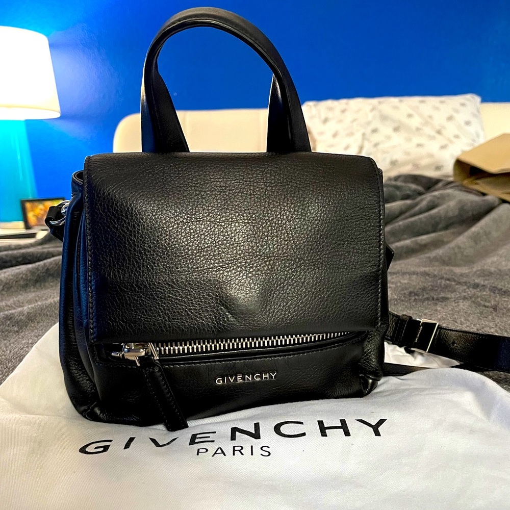 GIVENCHY Pandora Pure Satchel Leather Mini